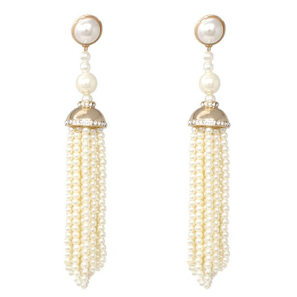 Fashion chunky pearl earring