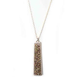 PAVE NECKLACE SET