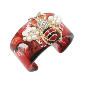 [ 6 PCS ] Designer inspired bracelet - red