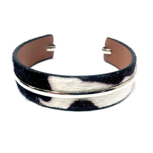[ 6 PCS ] Cow-hide cuff bracelet