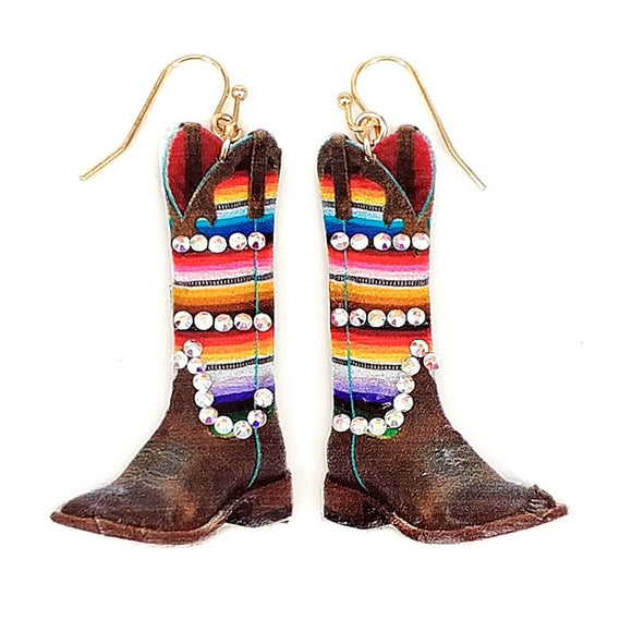 [12PC] Western boots -serape