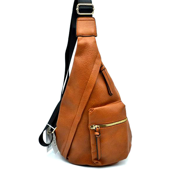 Fashion sling pack - brown