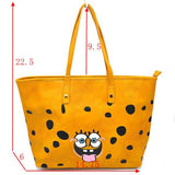 SpongeBob print  tote - red