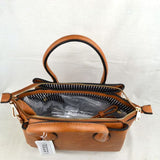 Classic medium satchel - taupe