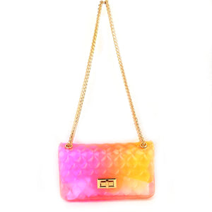 Jelly chain crossbody bag - multi 2