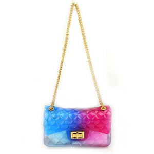 Jelly chain crossbody bag - multi 3