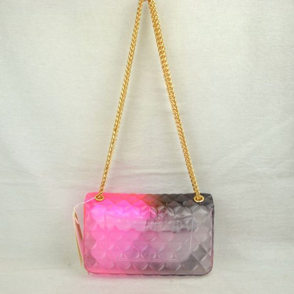 Jelly chain crossbody bag - multi 3