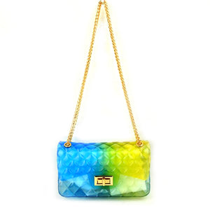 Jelly chain crossbody bag - multi 6