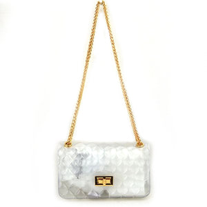 Jelly chain crossbody bag - multi 7