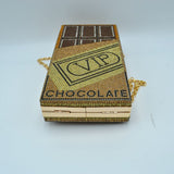 VIP chocolate chain crossbody - gold