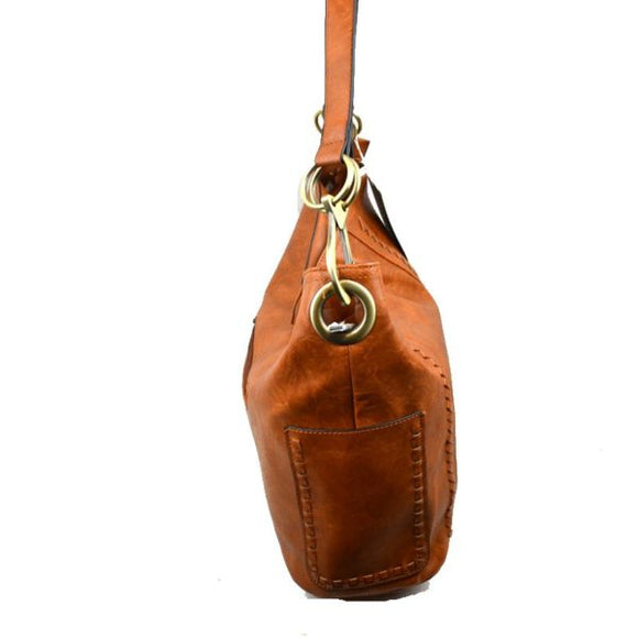 Braided detail single handle hobo bag - mint