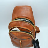 Fashion fanny pack - brown