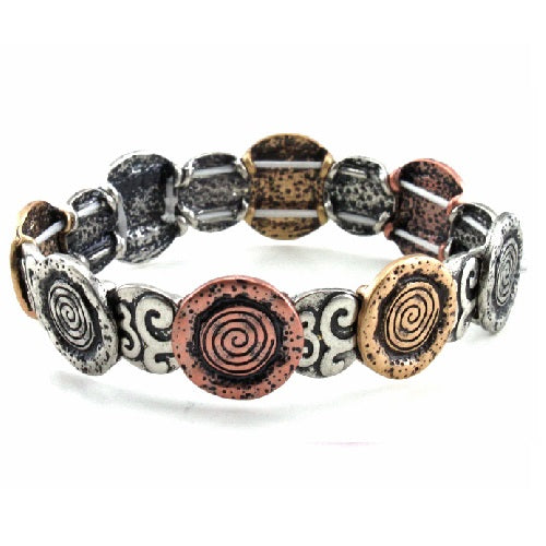 Boho & swirl bracelet - mtb