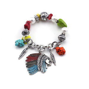 [12PC] Native American Bracelet- 4444sbmt