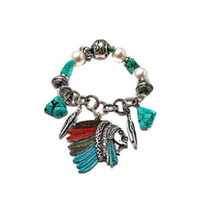 [12PC] Native American Bracelet- 4444sbtq