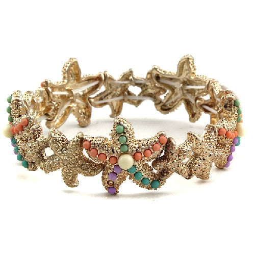 Starfish w/ sead bead bracelet - WGMT