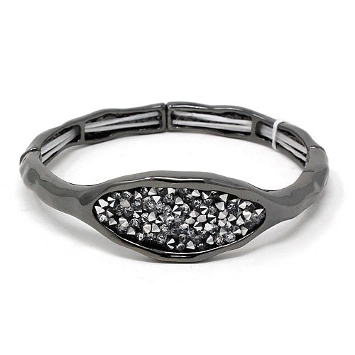 Pave bracelet - black