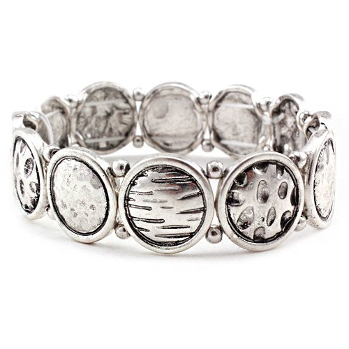 Round bracelet - silver