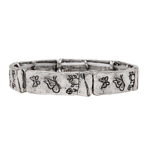 Butterfly bracelet - silver