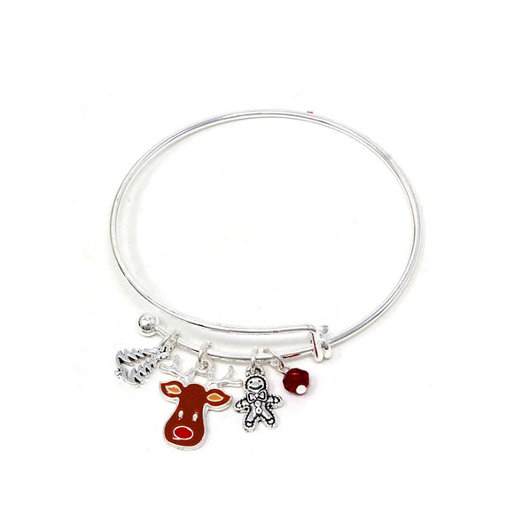 [12PC] Christmas Charm Bracelet #7929