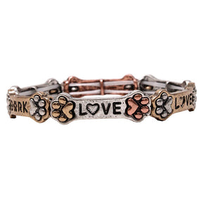 [2 PCS] Paw love bark bracelet - mtb