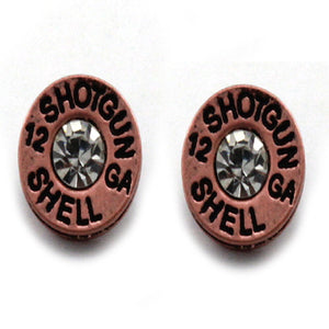 SHOTGUN SHELL EARRING - COPPER