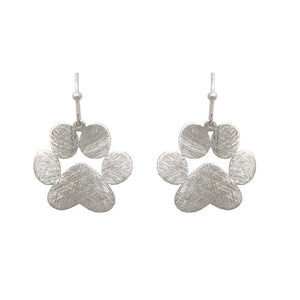 [2 PCS] Paw earring - silver