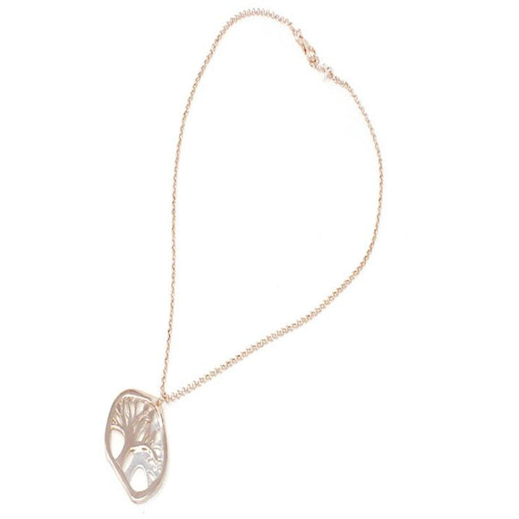 TREE OF LIFE NECKLACE SET - ROSE GOLD