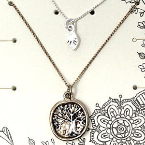 Tree of life necklace set