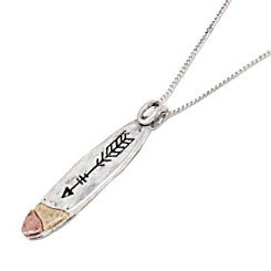 Arrow pendant necklace set