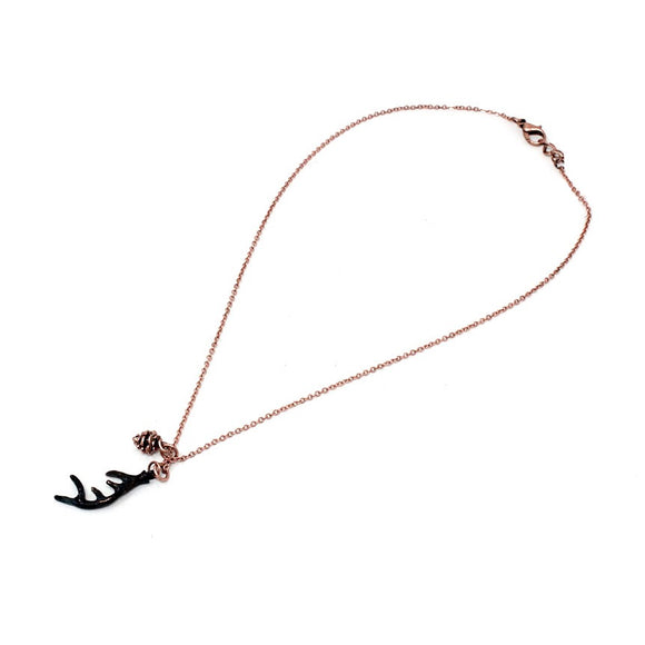 [6PC SET] Antler charm necklace set - PTCB