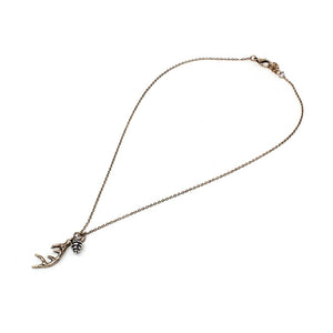 [6PC SET] Antler charm necklace set - RGSB