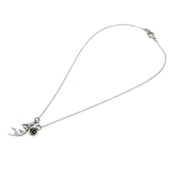 [6PC SET] Antler charm necklace set - SBRG