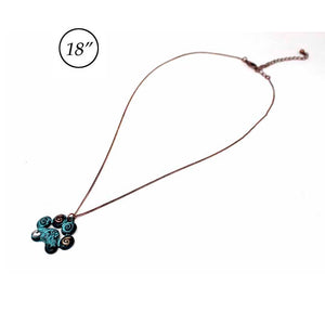 [6PC SET] Paw pendant necklace set