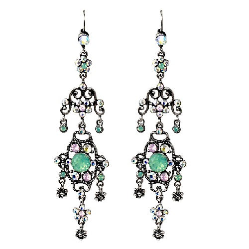 Bohemian chandelier earring - multi