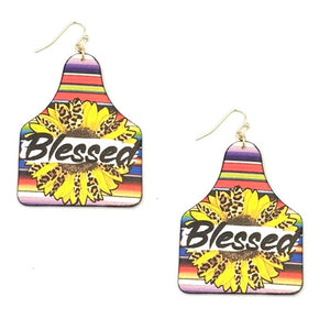 [ 3 PC SET ] Cow-bell earring - blessed