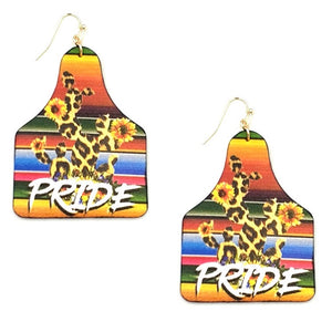 [ 3 PC SET ] Cow-bell earring - pride