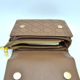 Fold over satchel - khaki