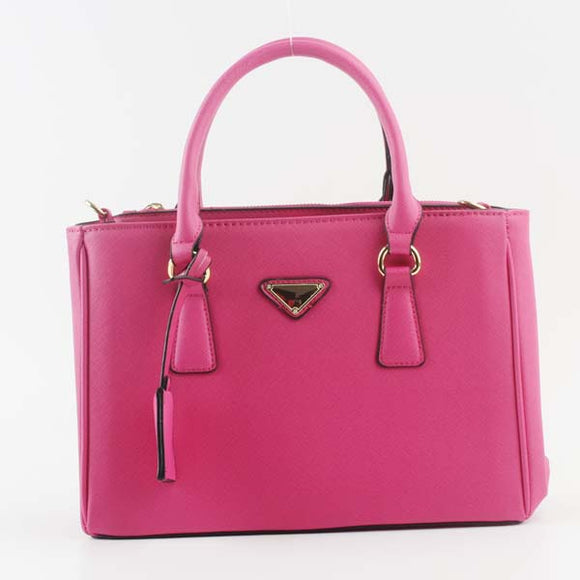 Small classic tote - hot pink