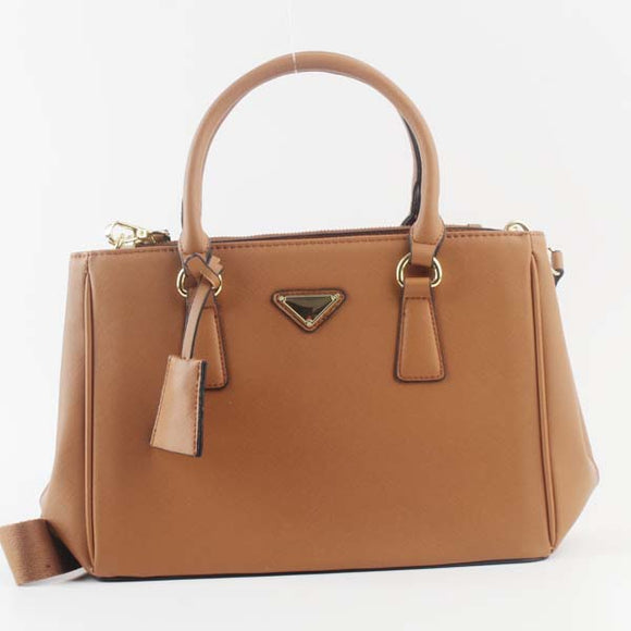 Small classic tote - light brown