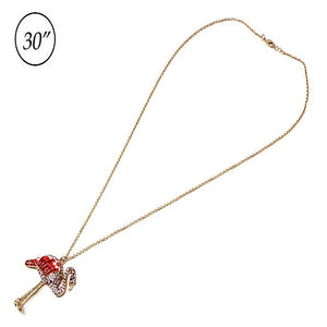 Flamingo necklace set
